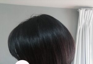 ルプルプ使用3ヶ月。40代の髪天使の輪ができているところ